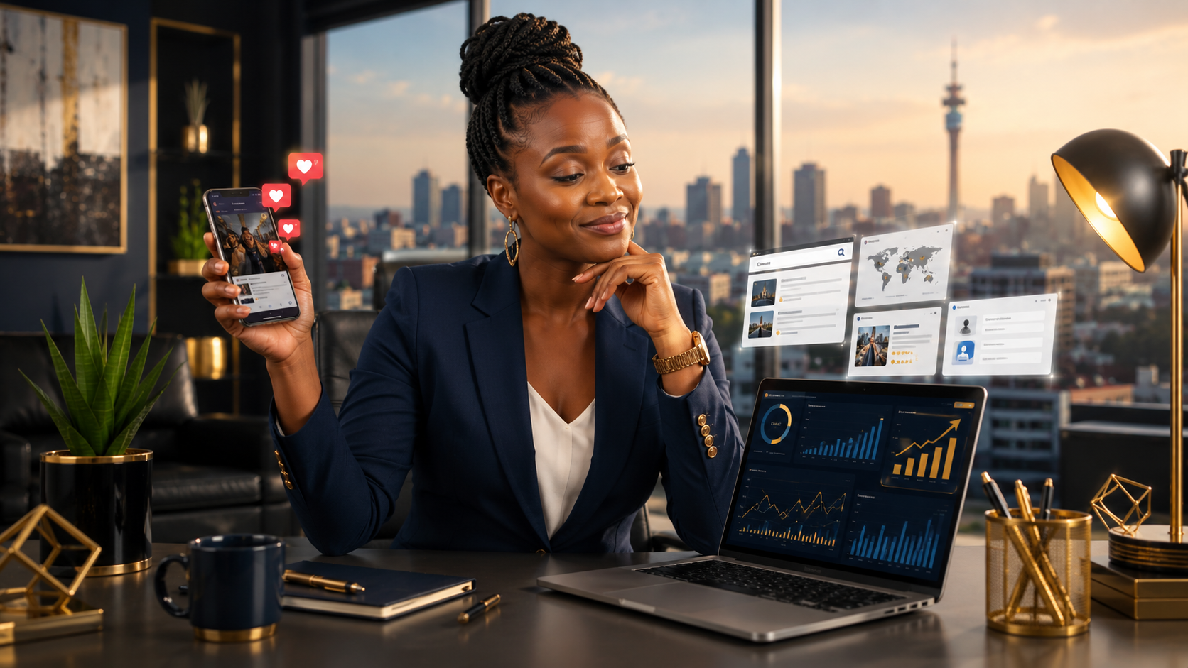 Why Johannesburg Businesses Need More Than Social Media to Grow Online
